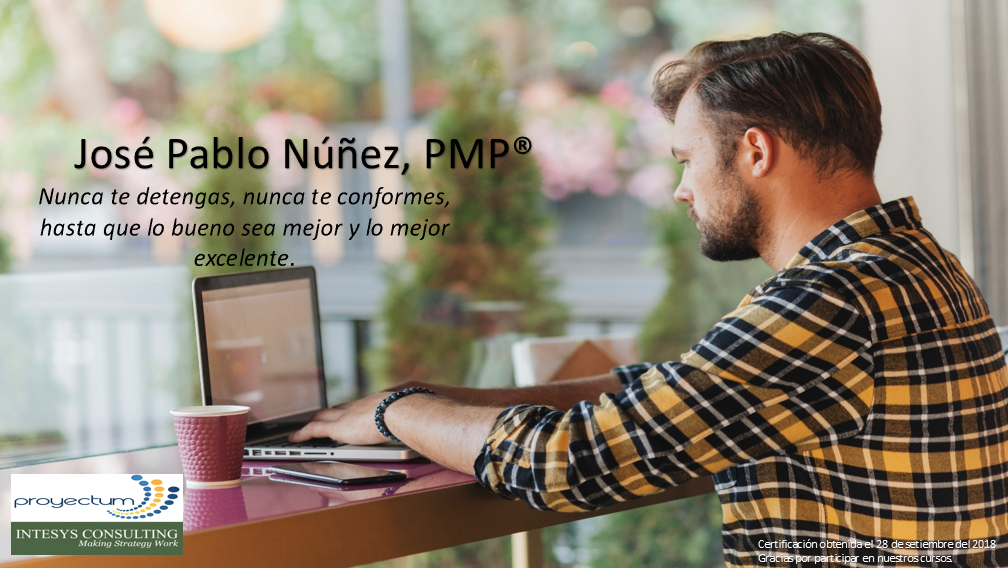 José Pablo Núñez, PMP® José Pablo Núñez, PMP®