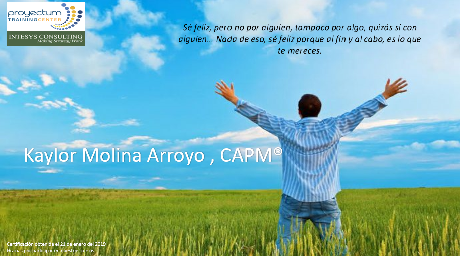 Kaylor Molina Arroyo , CAPM® Kaylor Molina Arroyo , CAPM®